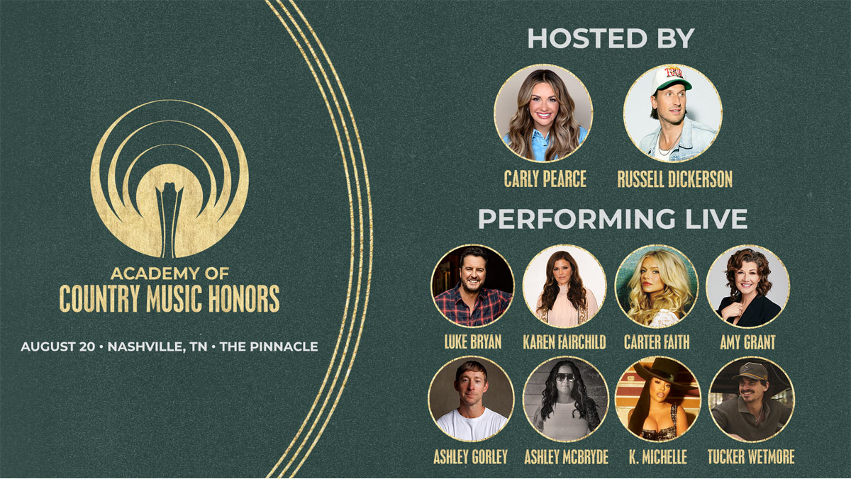 Additional performers announced for the 18th ACM Honors