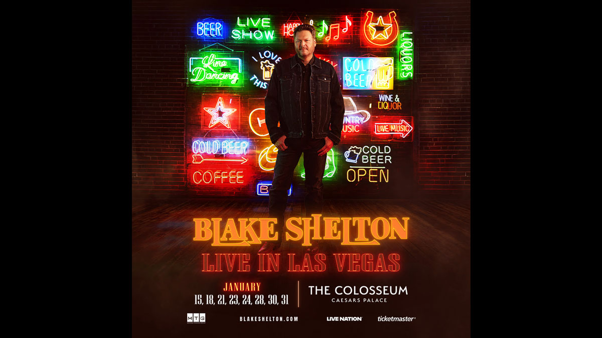 Blake Shelton returns to Las Vegas in 2026