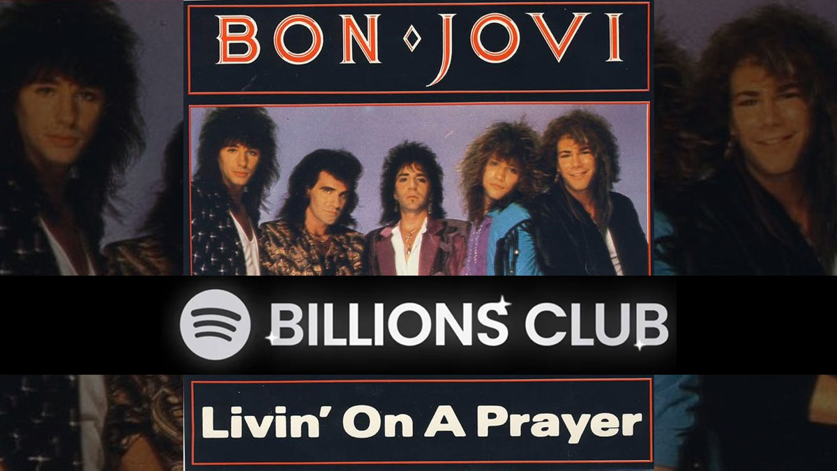 Bon Jovi’s ‘Livin’ on a Prayer’ surpasses two billion Spotify streams