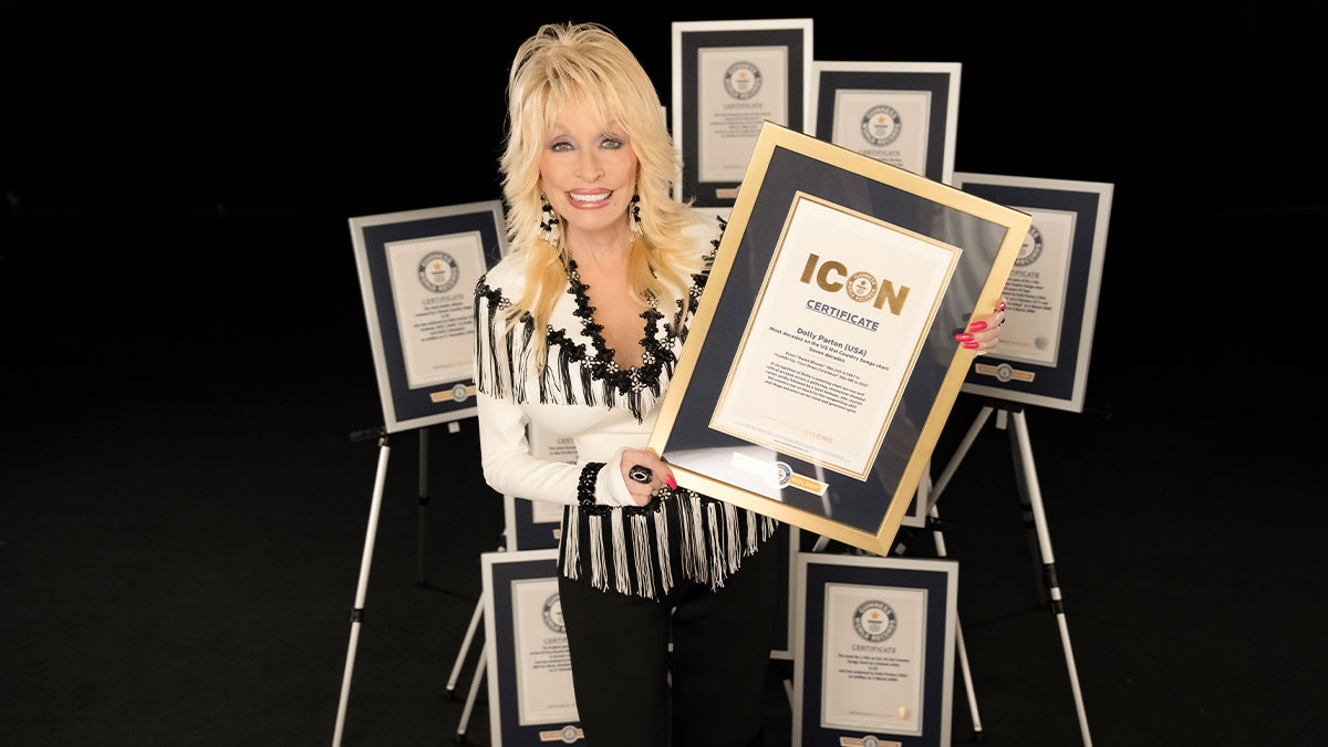 Dolly Parton named a Guinness World Records Icon