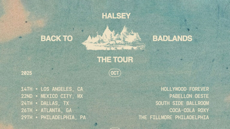 Halsey announces Back To Badlands 2025-2026 International Tour