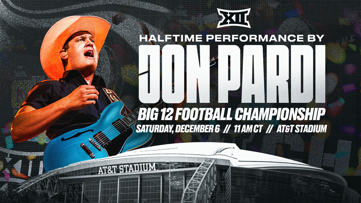 Jon Pardi to perform at Big 12 Football Championship Game