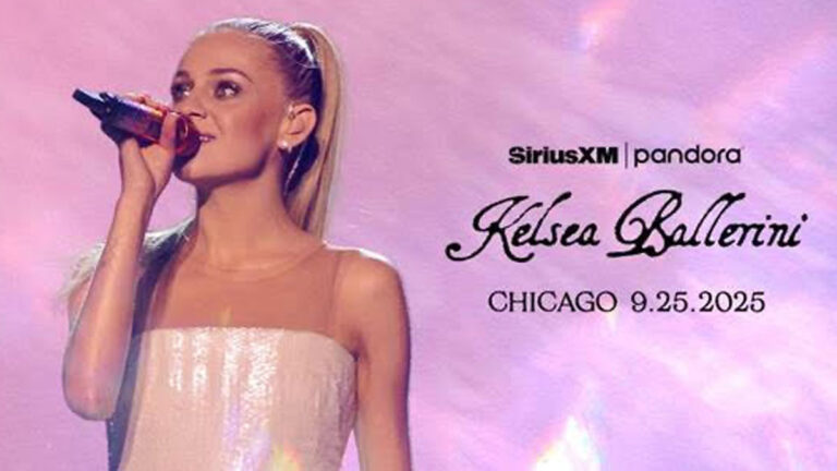 Kelsea Ballerini heads to Chicago for SiriusXM, Pandora concert