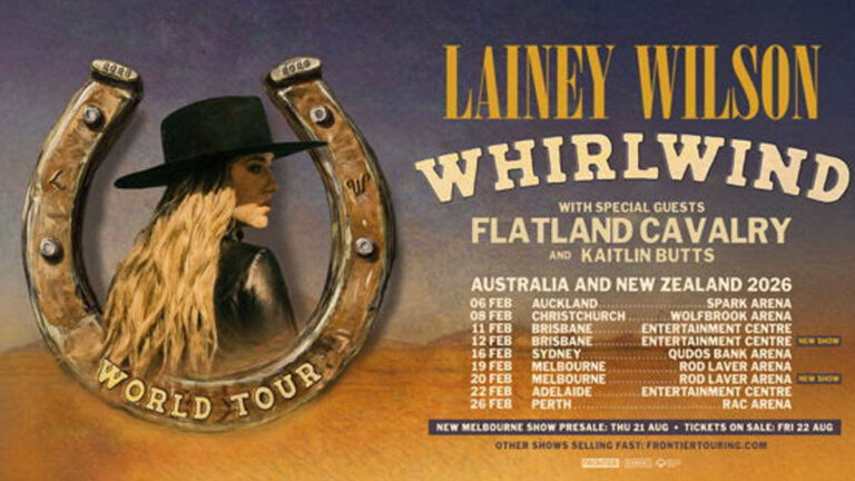 Lainey Wilson adds final Melbourne concert
