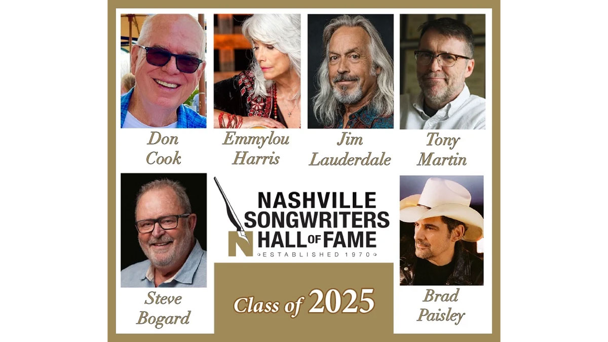 Nashville Songwriters Hall Of Fame announces 2025 Inductees