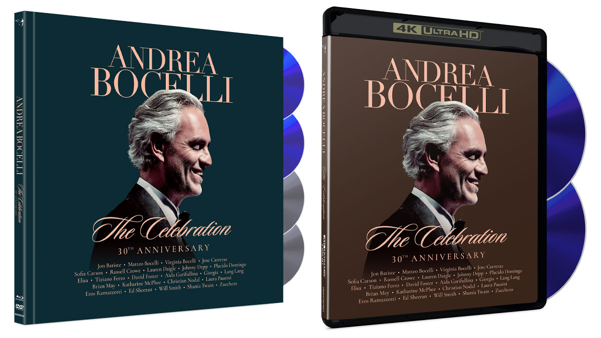 Mercury Studios announces Andrea Bocelli ‘The Celebration 30th Anniversary’ collections