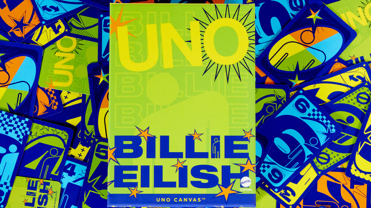 UNO teams with Billie Eilish for premium canvas deck