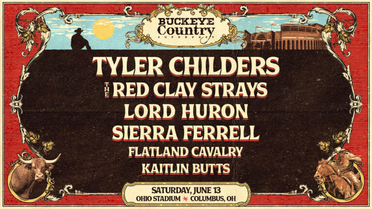 Tyler Childers to headline 2026 Buckeye Country Superfest