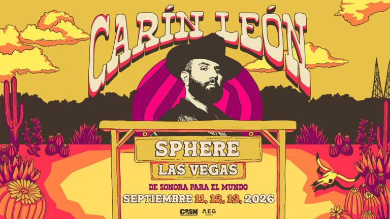 Carín León to play Las Vegas Sphere