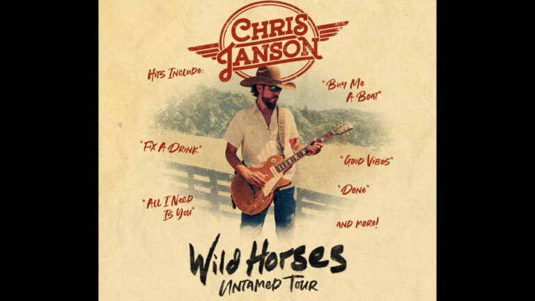 Chris Janson unveils Wild Horses Untamed Tour
