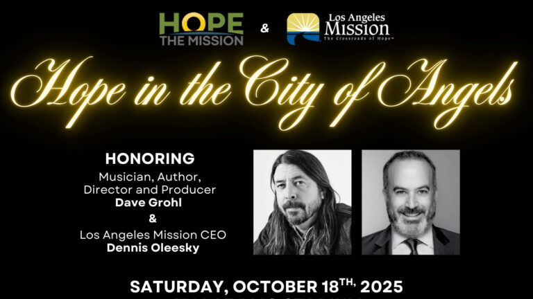 Hope The Mission to honor Dave Grohl Hope The Mission to honor Dave Grohl