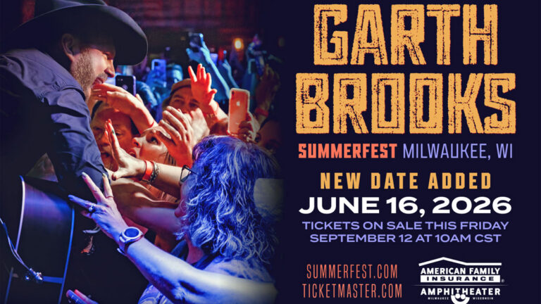 Summerfest 2026 adds second Garth Brooks show