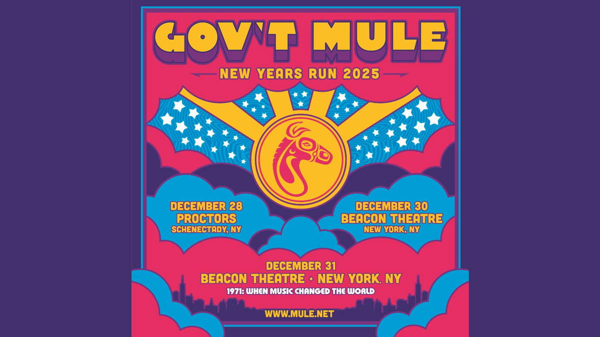 Gov’t Mule announces three-night 2025 New Year’s run