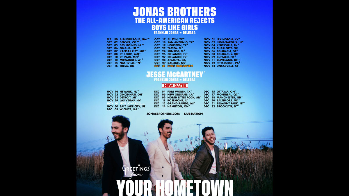 Jonas Brothers add more Jonas20 tour dates