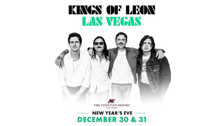 Kings of Leon to ring in 2026 in Las Vegas