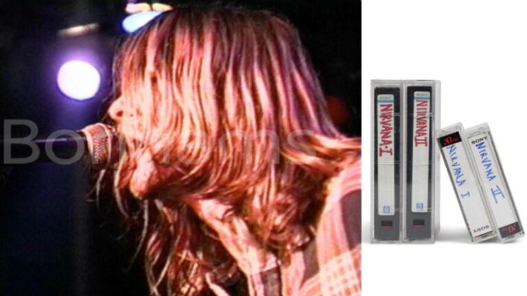 Bonhams Los Angeles to auction rare Nirvana concert footage