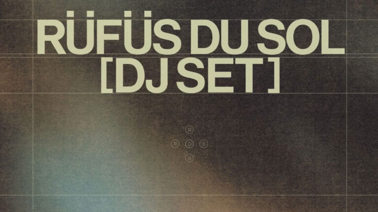 Rufus Du Sol announces special DJ set