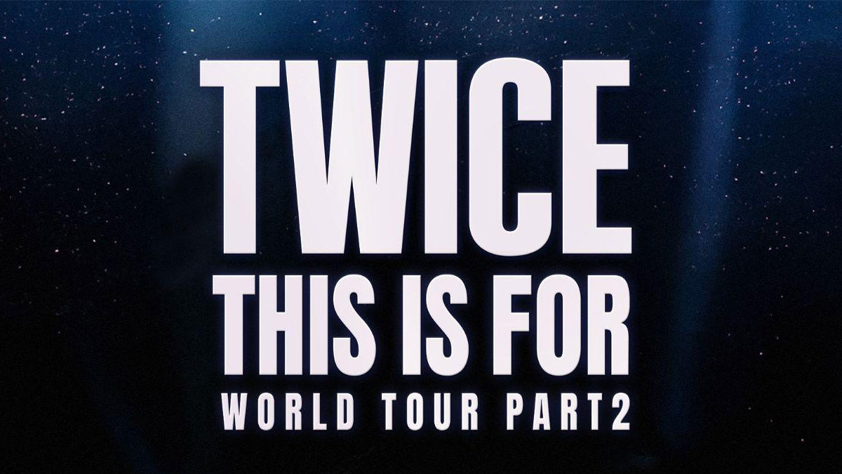 Twice unveils 2026 This is For World Tour