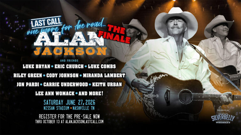 Alan Jackson to play all-star Nashville ‘finale’ concert