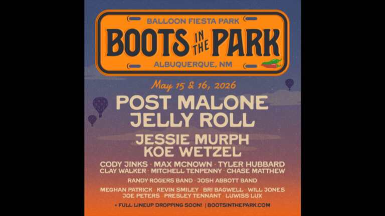 Post Malone, Jelly Roll to headline 2026 Boots in the Park Albuquerque