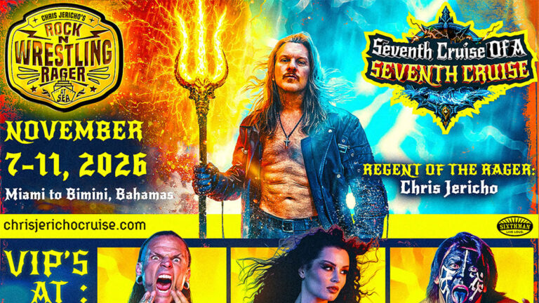Sixthman announces seventh Chris Jericho’s Rock N’ Wrestling Rager at Sea