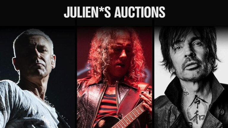Kirk Hammett, Tommy Lee, Adam Clayton collectibles among Julien’s Auctions annual Nashville event