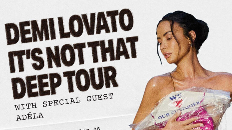 Demi Lovato announces It’s Not That Deep Tour