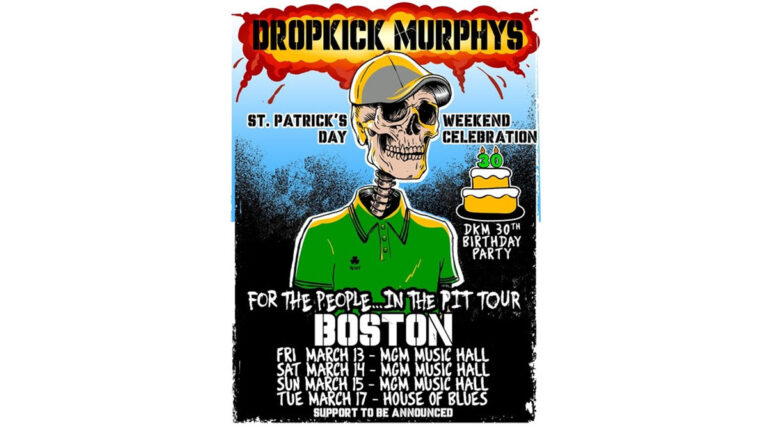 Dropkick Murphys announce For The People…In The Pit Tour