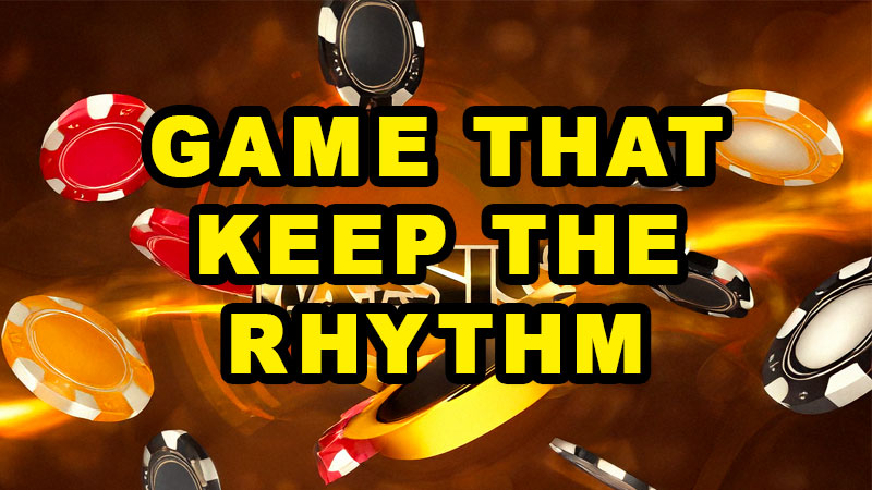 Game that keep the rhythm