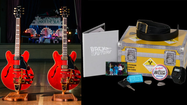 Gibson unveils ‘Back to the Future’ exclusive guitar collection