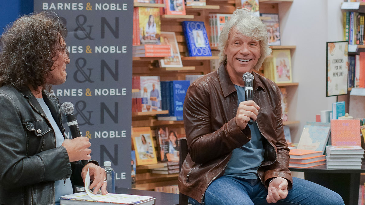 Jon Bon Jovi launches first book at LA fan Q&A