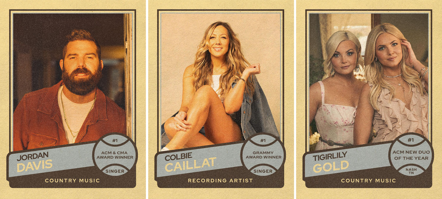 Jordan Davis, Colbie Caillat among new The Lucky Classic Celebrity Softball Game additions