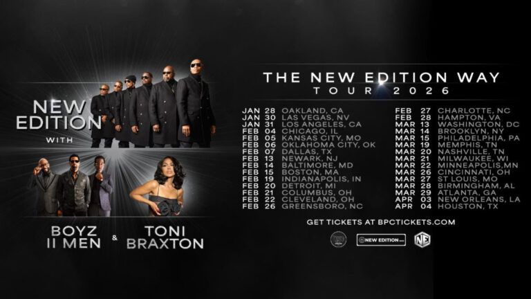 New Edition, Boyz II Men, Toni Braxton team for The New Edition Way Tour