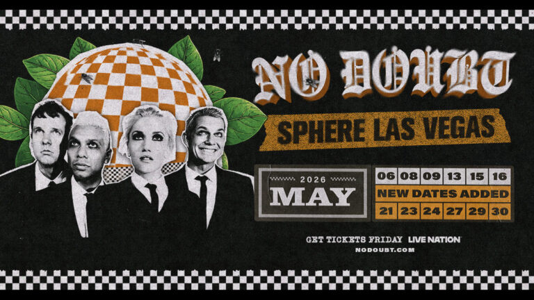 No Doubt adds six Sphere Las Vegas shows