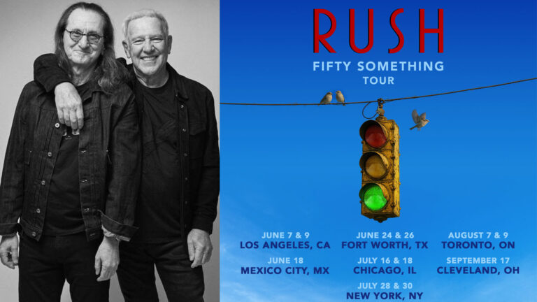 Rush announces 2026 tour