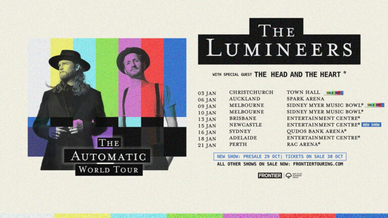 The Lumineers add Newcastle headlining show