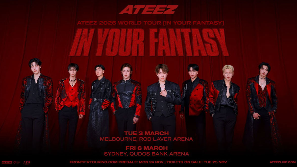 Ateez announces 2026 Australian tour dates Ateez announces 2026 Australian tour dates
