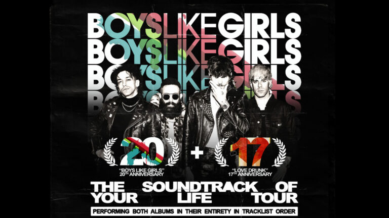 Boys Like Girls announce The Soundtrack of Your Life 2026 Tour