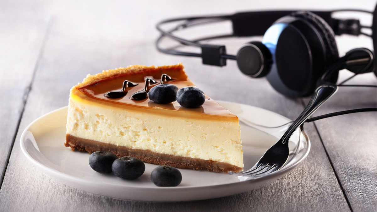 Cheesecake may actually help musician’s relax