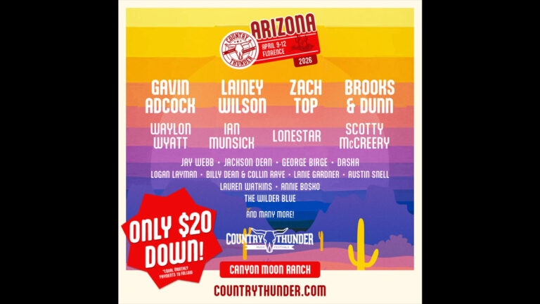 Country Thunder Arizona reveals stacked 2026 lineup Country Thunder Arizona reveals stacked 2026 lineup