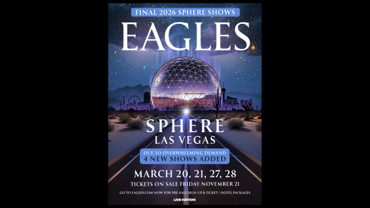 Eagles add final 2026 Sphere Las Vegas shows