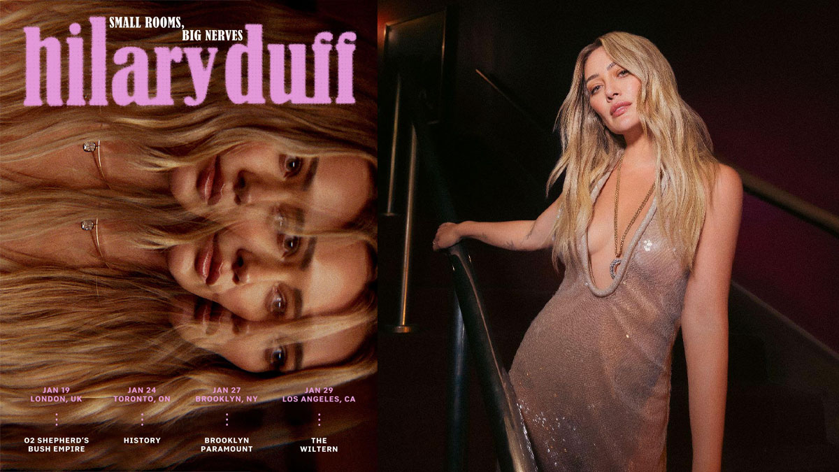 Hilary Duff announces first live performances in over a decade