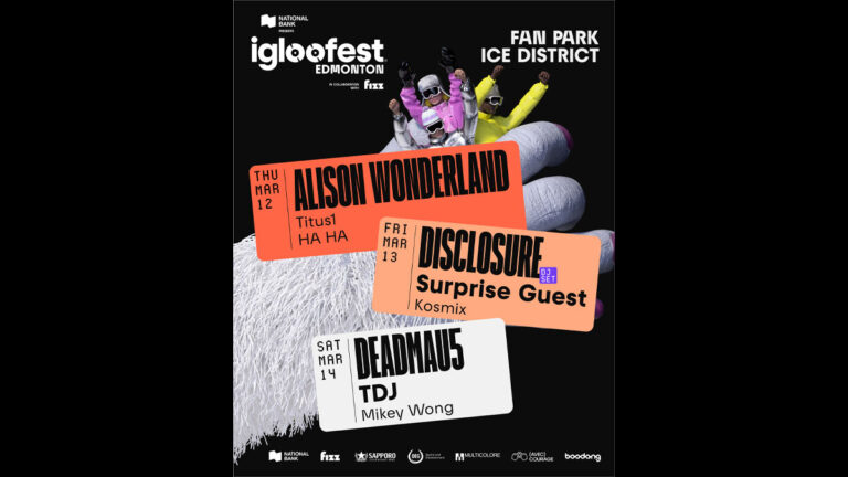 Igloofest Edmonton announces 2026 lineup