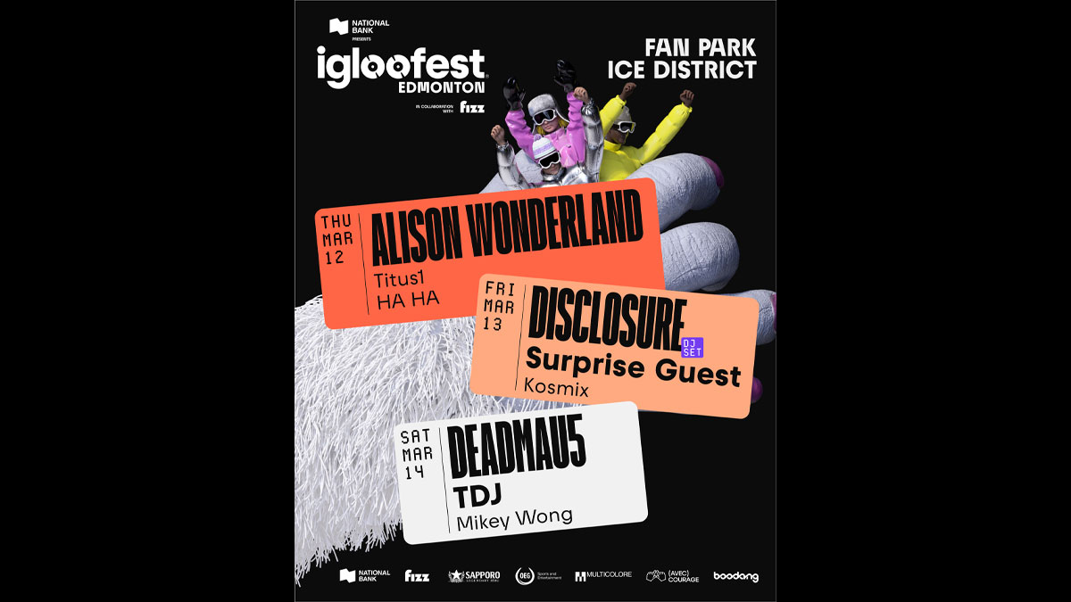 Igloofest Edmonton announces 2026 lineup