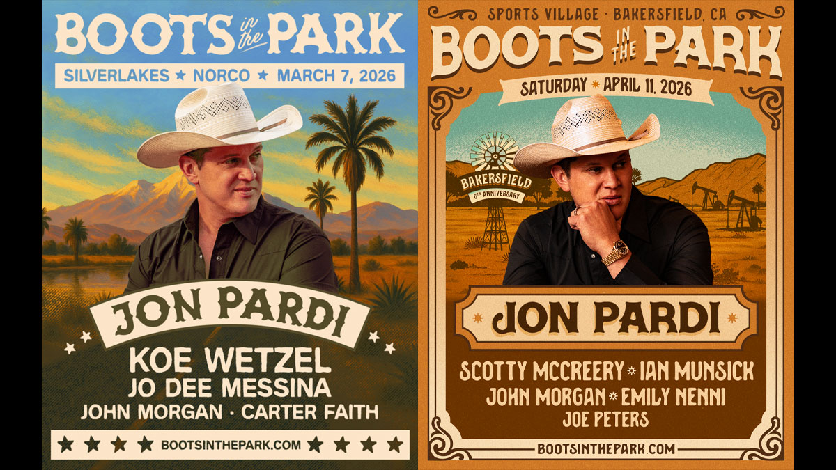 Jon Pardi lined up for two 2026 Boots in the Park festivals