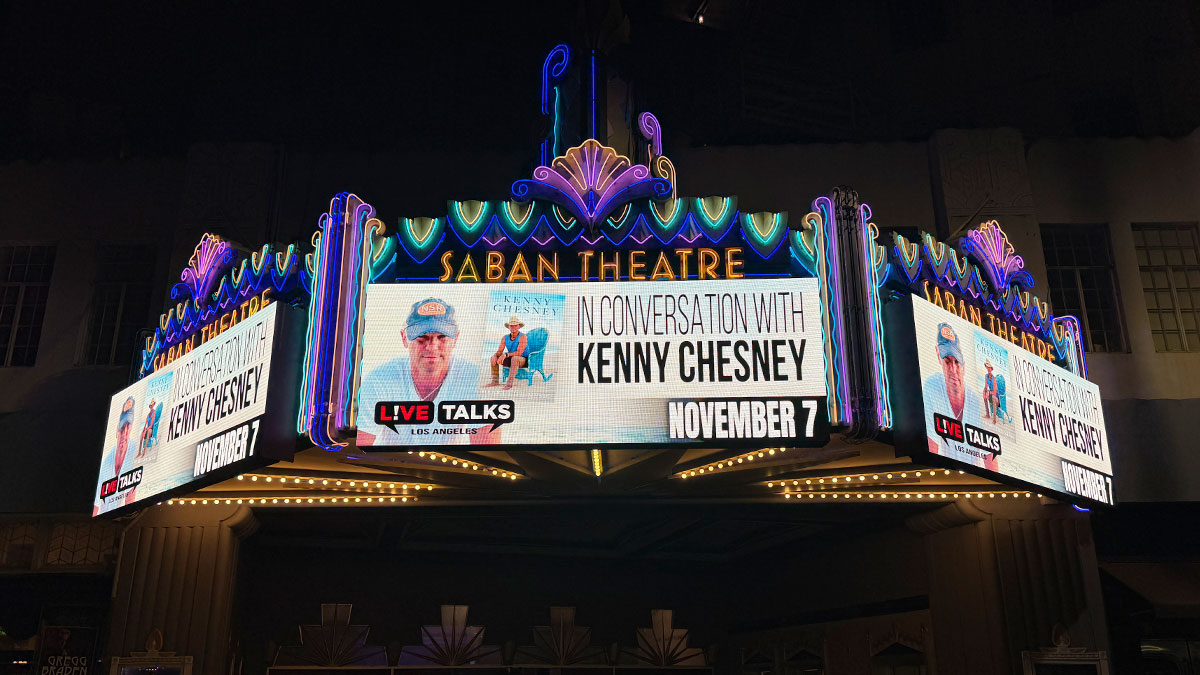 Kenny Chesney discusses storied career during LA book show Kenny Chesney discusses storied career during LA book show