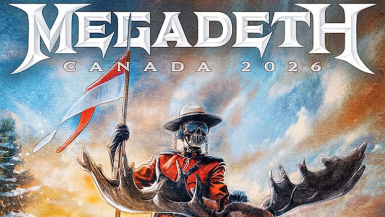 Megadeth unveils 2026 Canadian tour dates