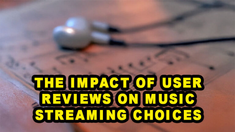 The impact of user review on music streaming choices