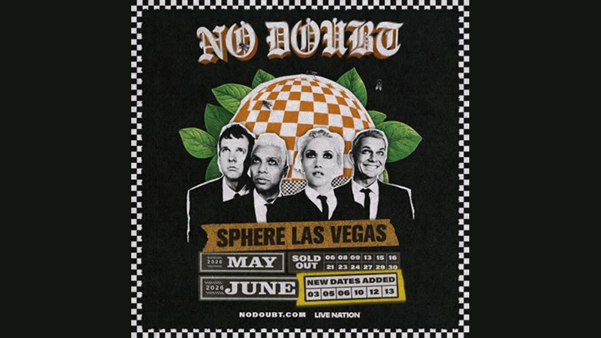 No Doubt announces final Sphere Las Vegas 2026 dates No Doubt announces final Sphere Las Vegas 2026 dates