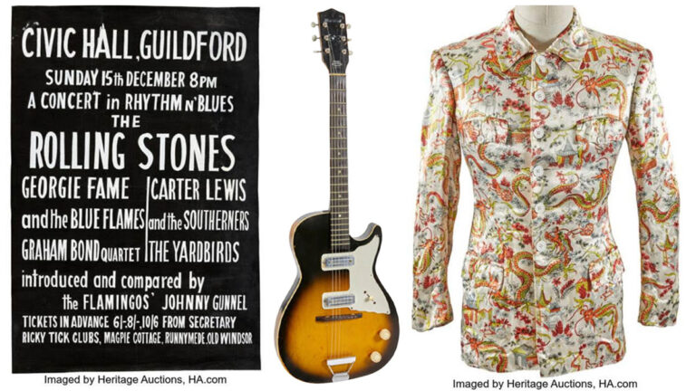 Rolling Stones treasures from the Ali Zayeri Collection head to auction